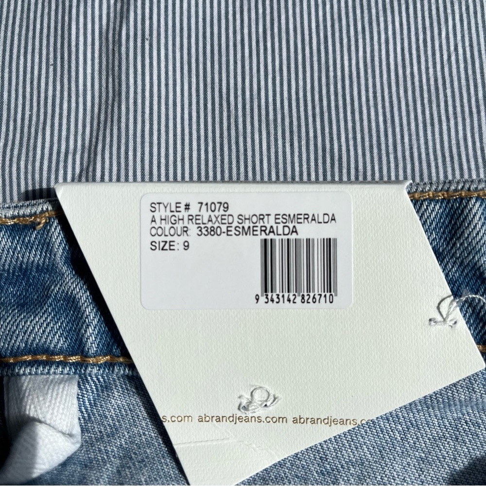 NWT Abrand Denim Shorts - Picture 7 of 8